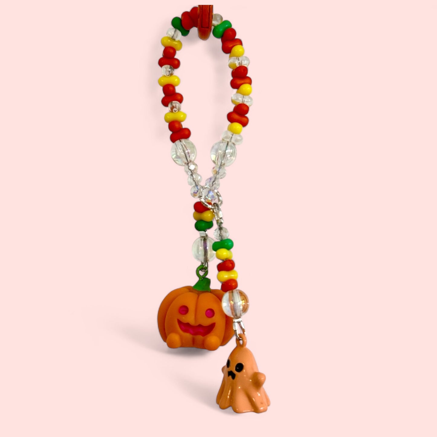 Citrouille & Fantôme d’Halloween – Parfait pour Sacs et Téléphones