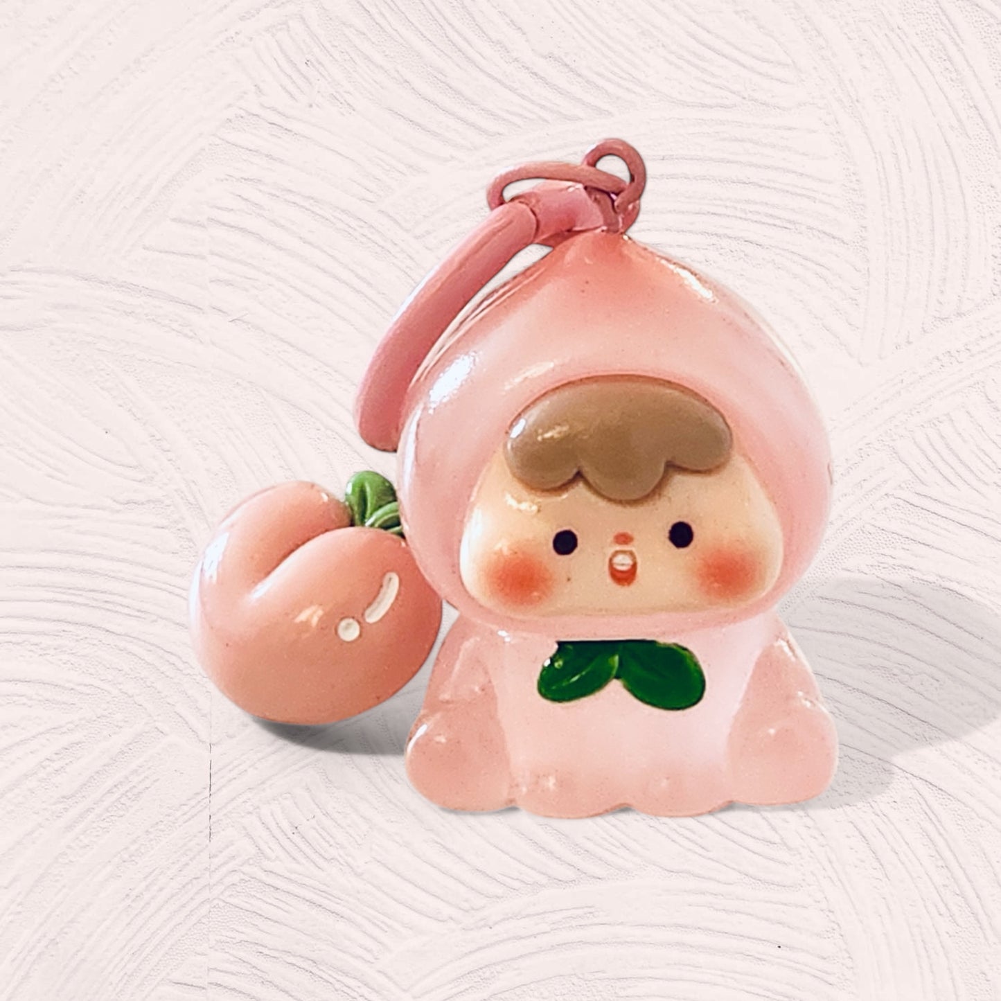 Sweet Peach Keychain