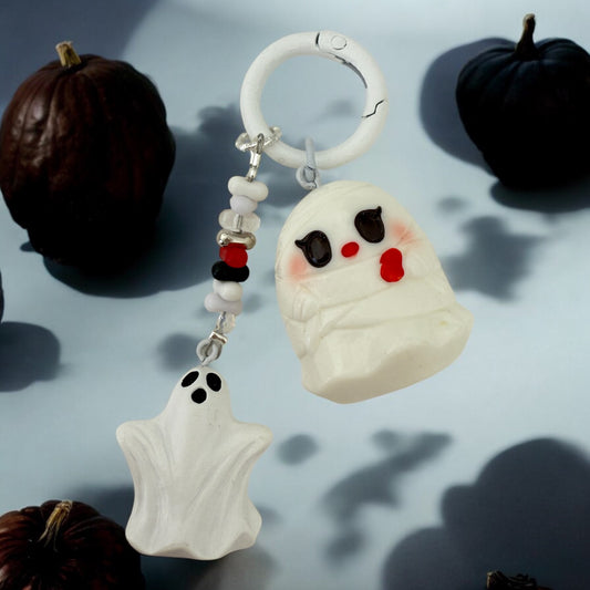 Fantôme Momie d’Halloween – Enveloppé de Mignonnerie Effrayante