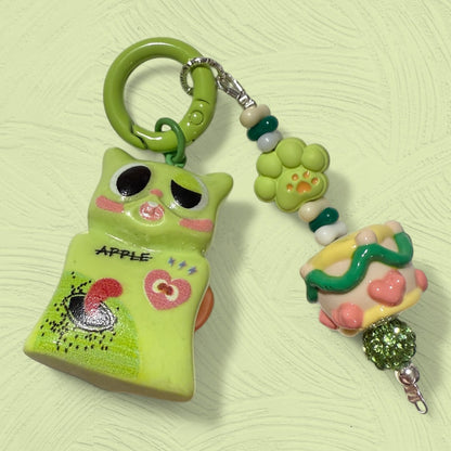 Angel Cat Charm