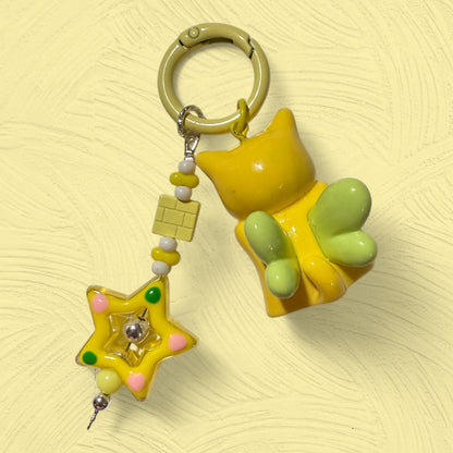 Angel Cat Charm