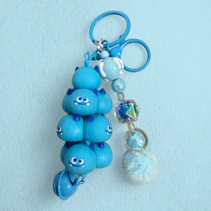 Sanrio Character Stack Keychain – Handmade Beaded Charm
