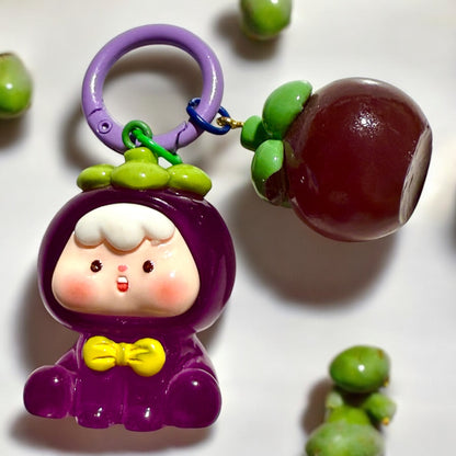 Porte-clés Mangoustan Mignon