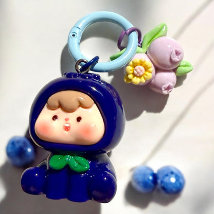 Porte-clés Myrtille Magique