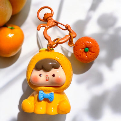 Porte-clés Mandarine Joyeuse