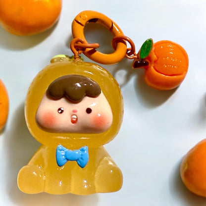 Porte-clés Mandarine Joyeuse