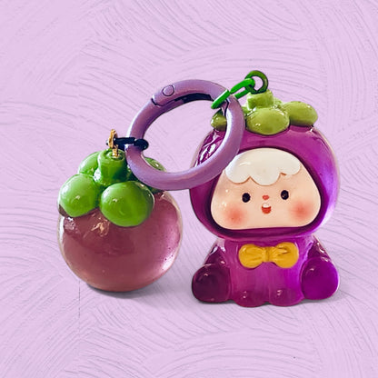 Porte-clés Mangoustan Mignon
