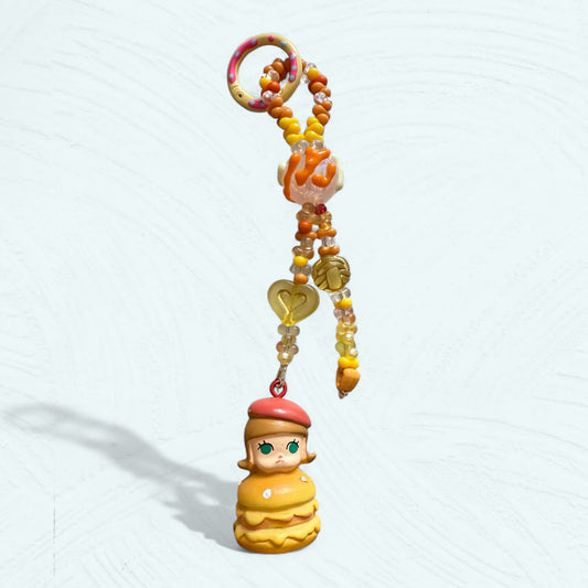 Molly Hamburger – Bijou de sac & pendentif téléphone fait main