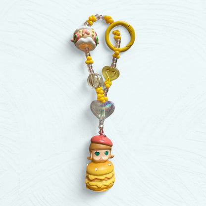 Molly Hamburger – Bijou de sac & pendentif téléphone fait main