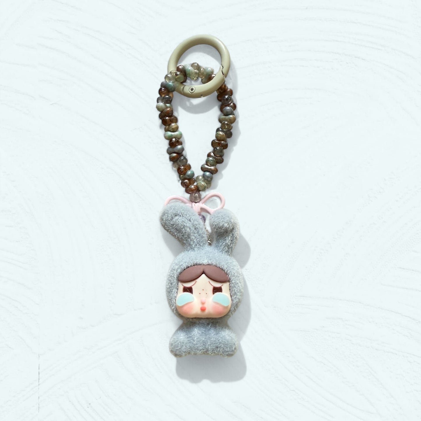Crybaby Lapin – Porte-clés / Bijou de sac / Accessoire téléphone