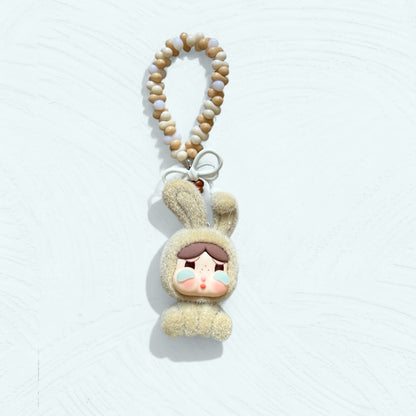 Crybaby Lapin – Porte-clés / Bijou de sac / Accessoire téléphone