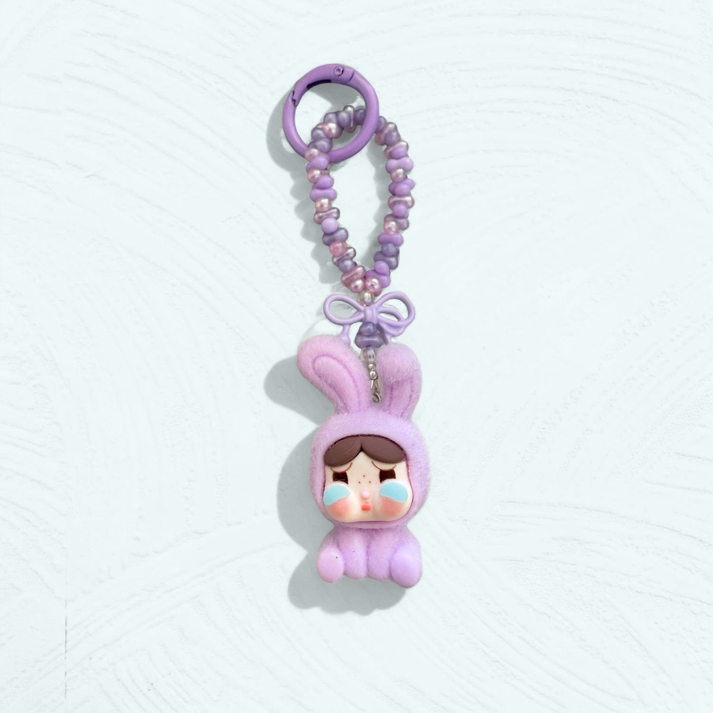 Crybaby Lapin – Porte-clés / Bijou de sac / Accessoire téléphone