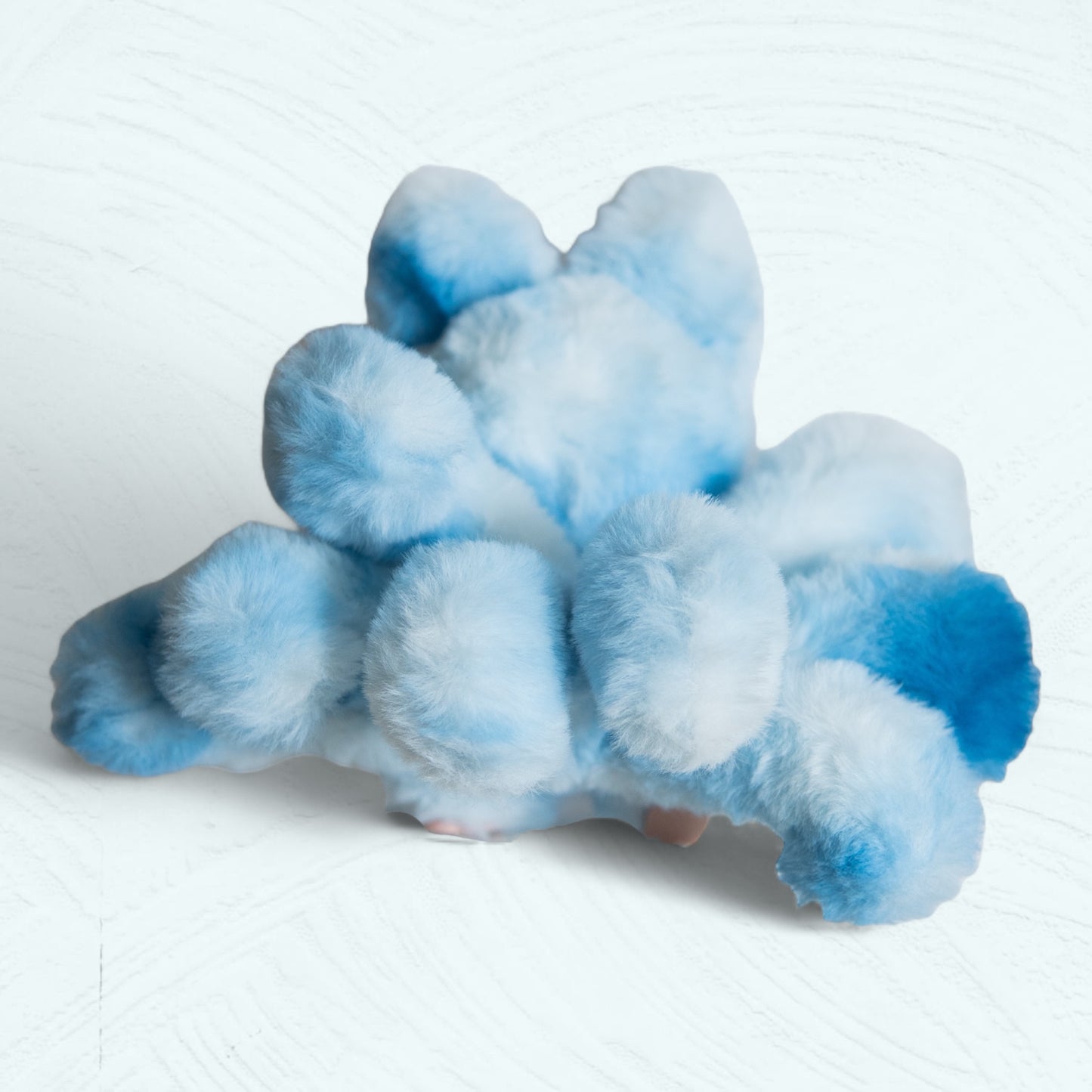 Labubu en renard bleu à neuf queues – détail des queues articulées