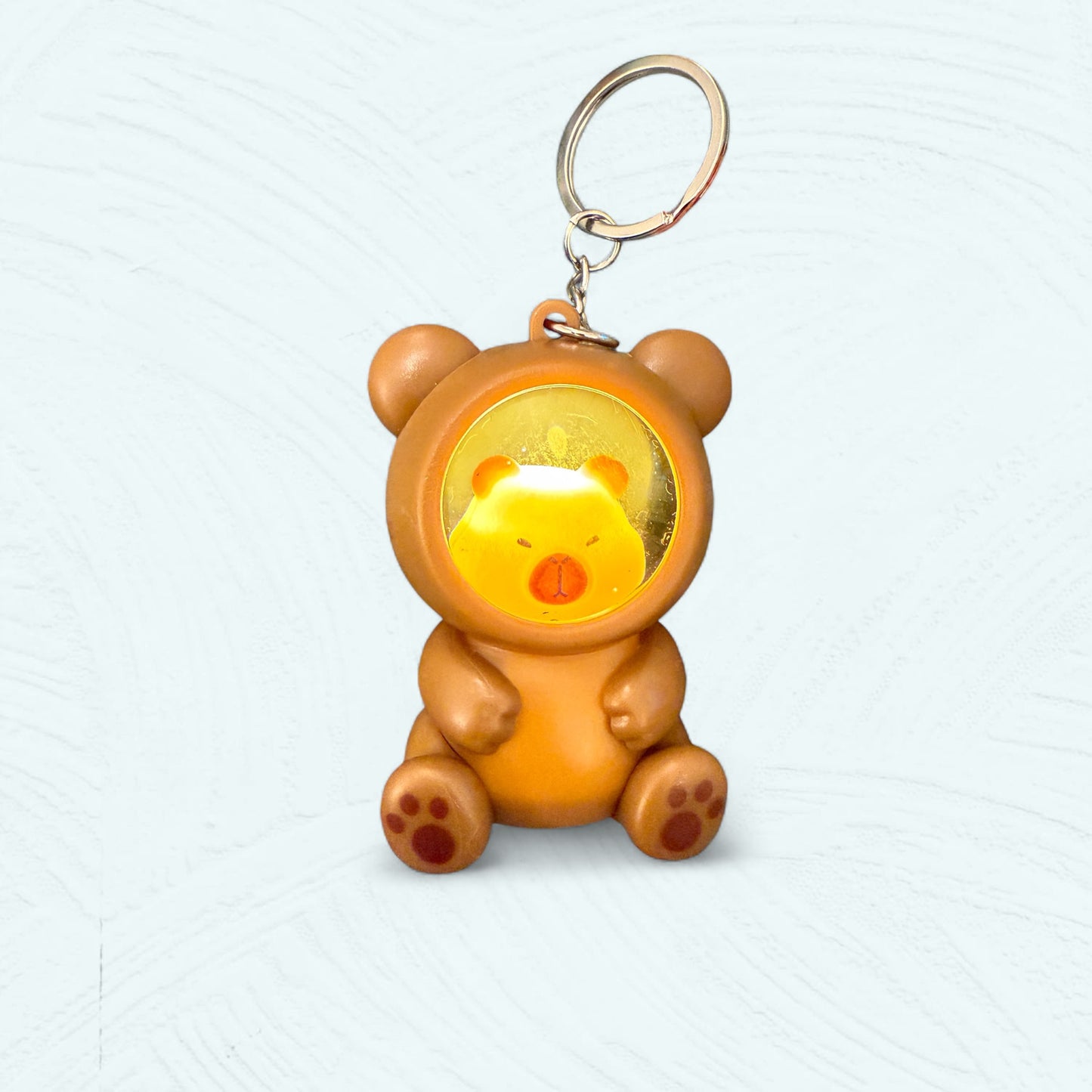 Porte-clés lumineux Capybara – Série mignonne en 4 styles