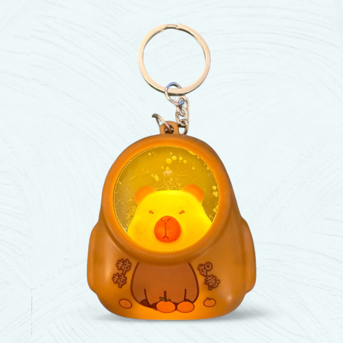 Porte-clés lumineux Capybara – Série mignonne en 4 styles
