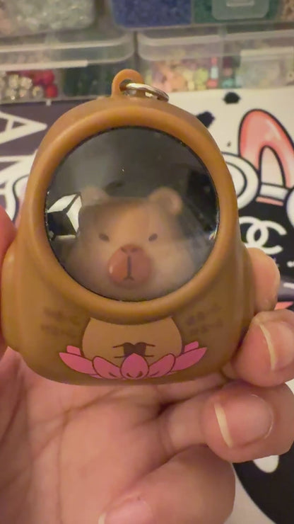 Porte-clés lumineux Capybara – Série mignonne en 4 styles