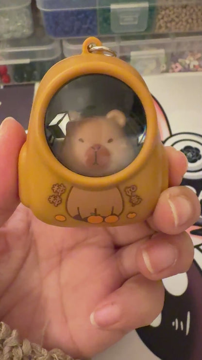 Porte-clés lumineux Capybara – Série mignonne en 4 styles